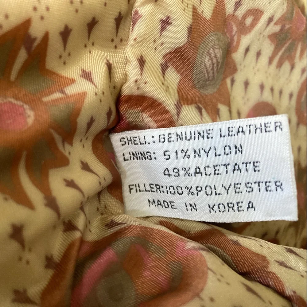 *HP* Hill&Archer, Vintage Bomber Leather Jacket, 44 - Picture 3 of 16